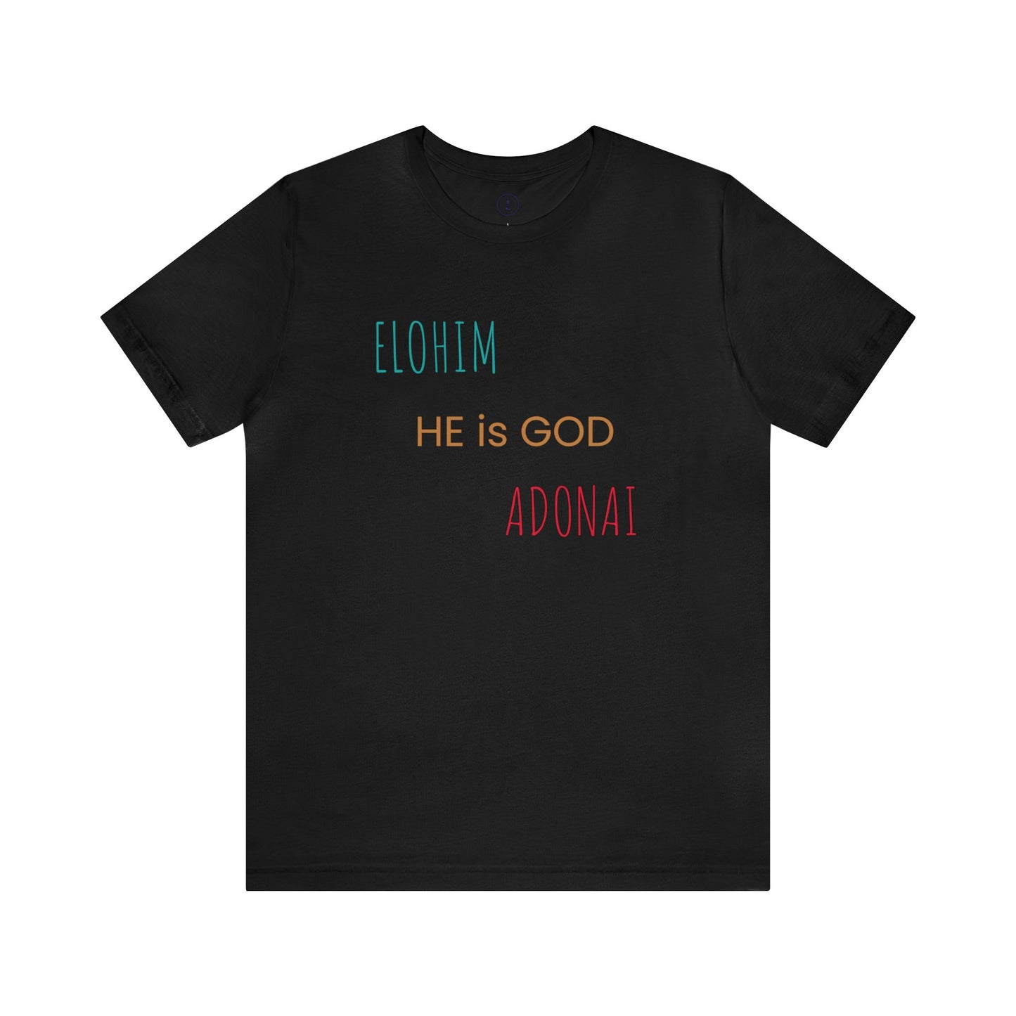 Elohim Adonai Unisex Short Sleeve Tee