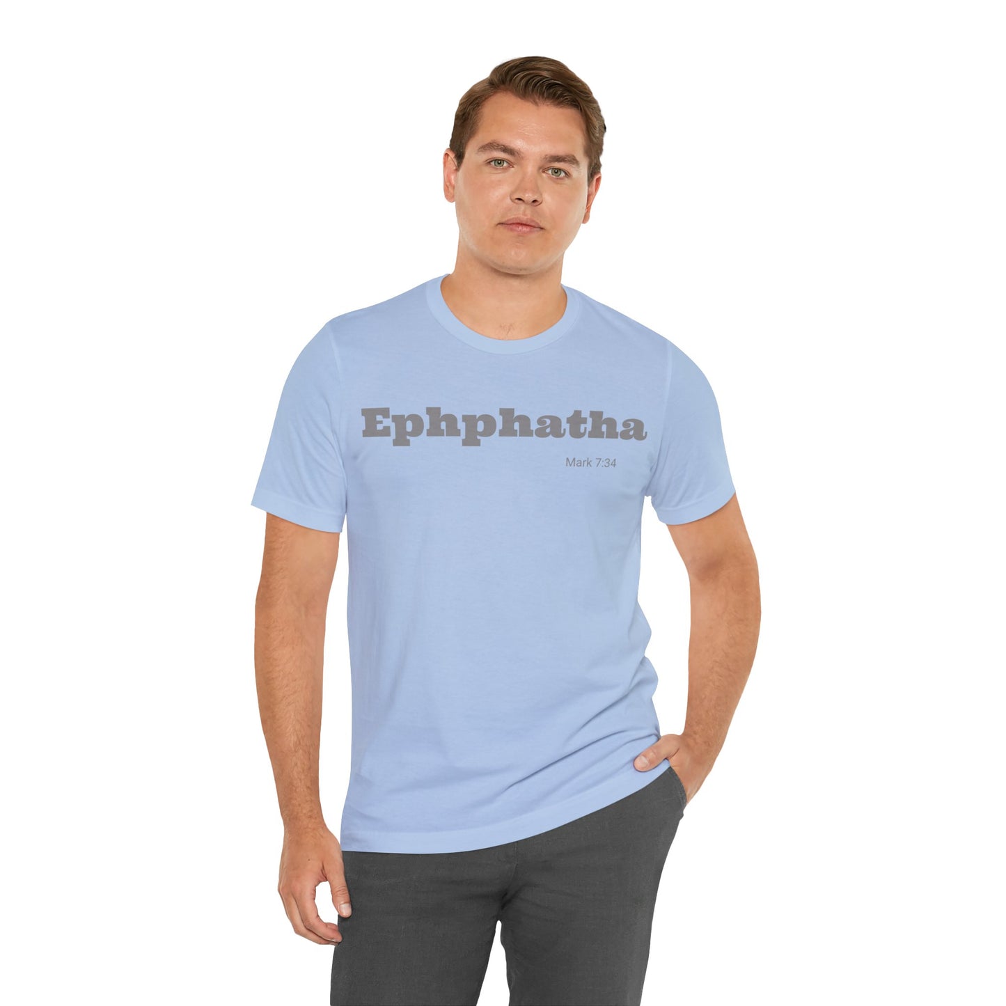 The Ephphatha Unisex Jersey Short Sleeve Tee