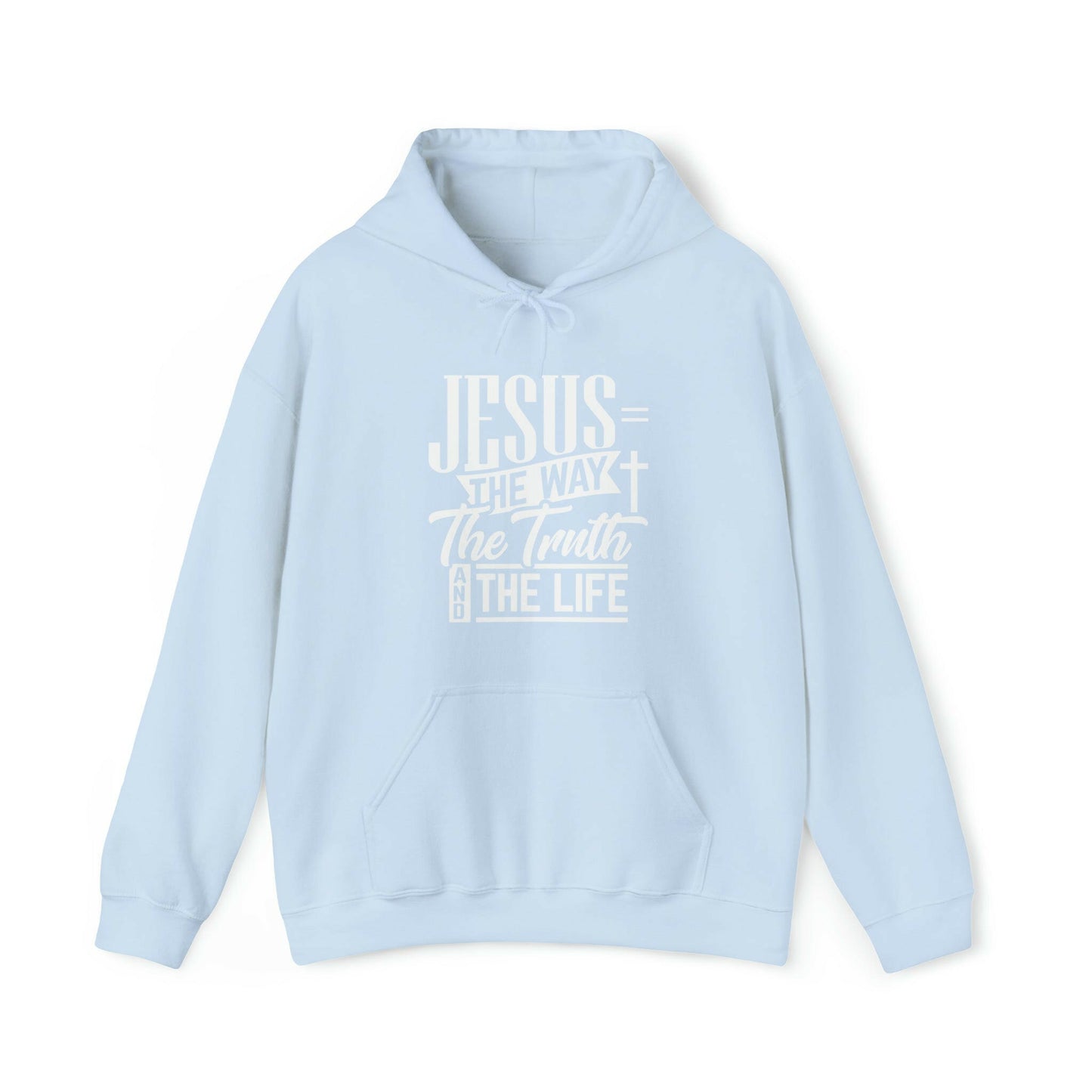 Jesus The Way Unisex Heavy Blend™ Hooded Sweatshirt.