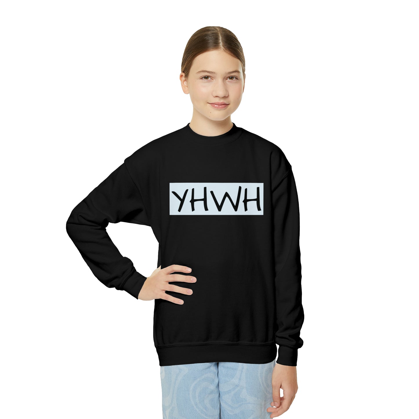 YHWH Youth Crewneck Sweatshirt