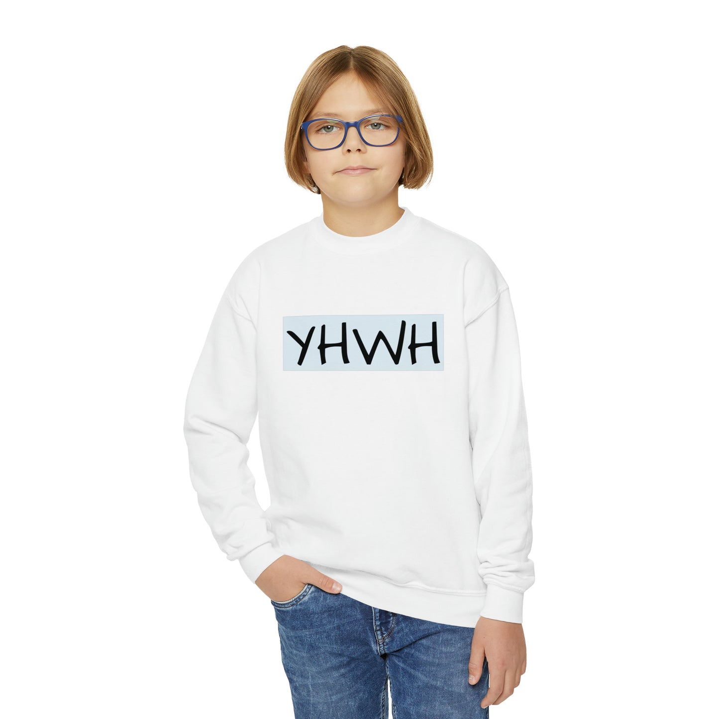 YHWH Youth Crewneck Sweatshirt