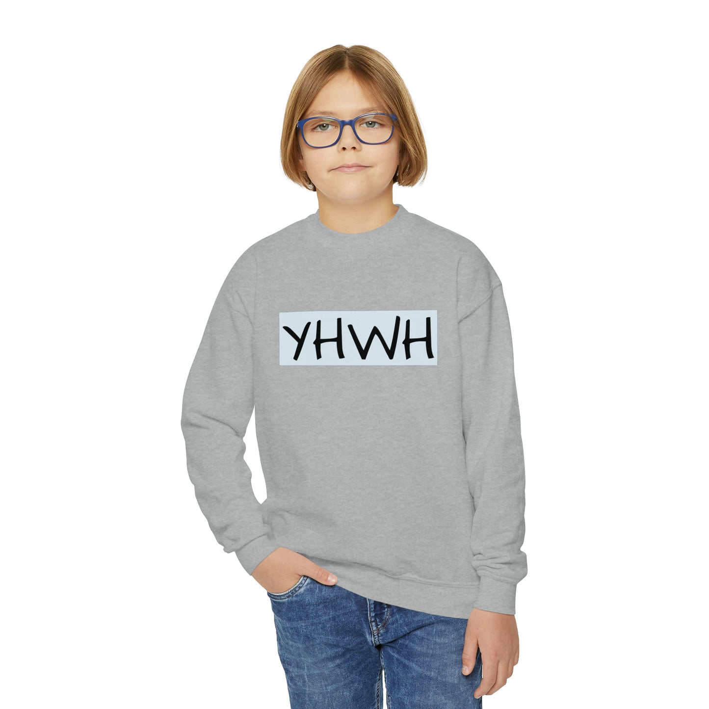 YHWH Youth Crewneck Sweatshirt