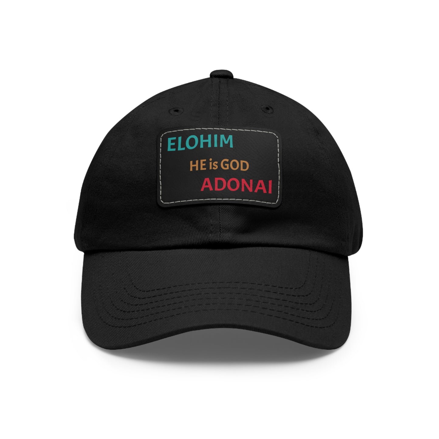 Elohim Hat with Leather Patch