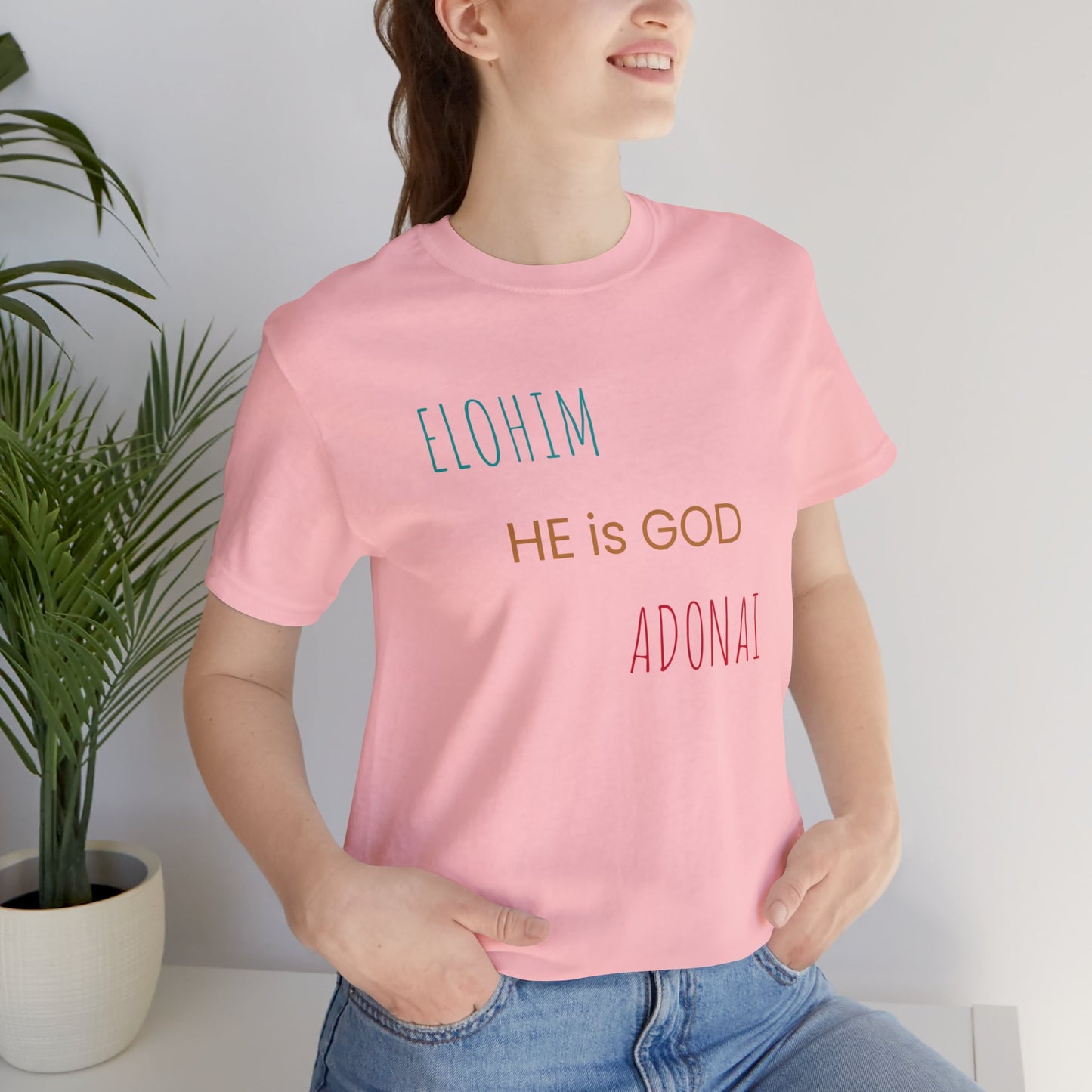 Elohim Adonai Unisex Short Sleeve Tee