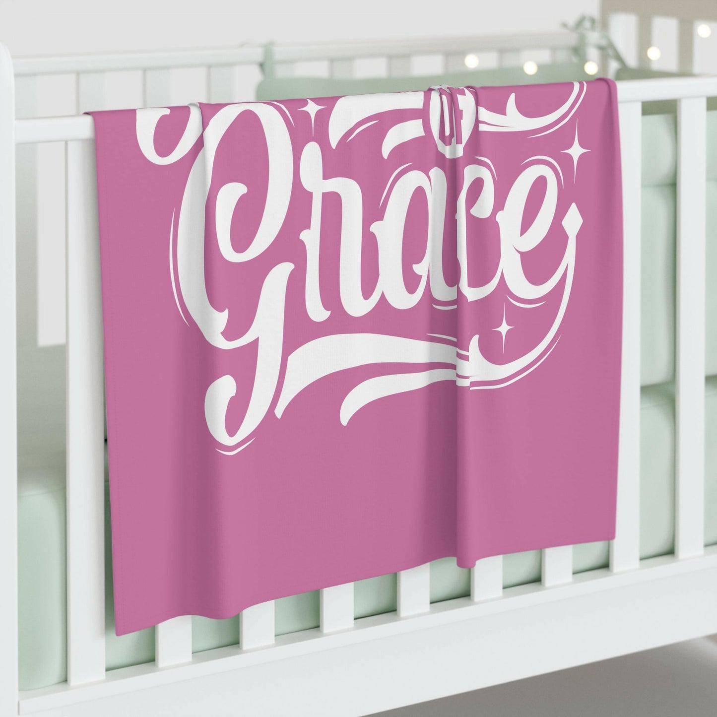 Product of Grace Baby Swaddle Blanket (Pink).