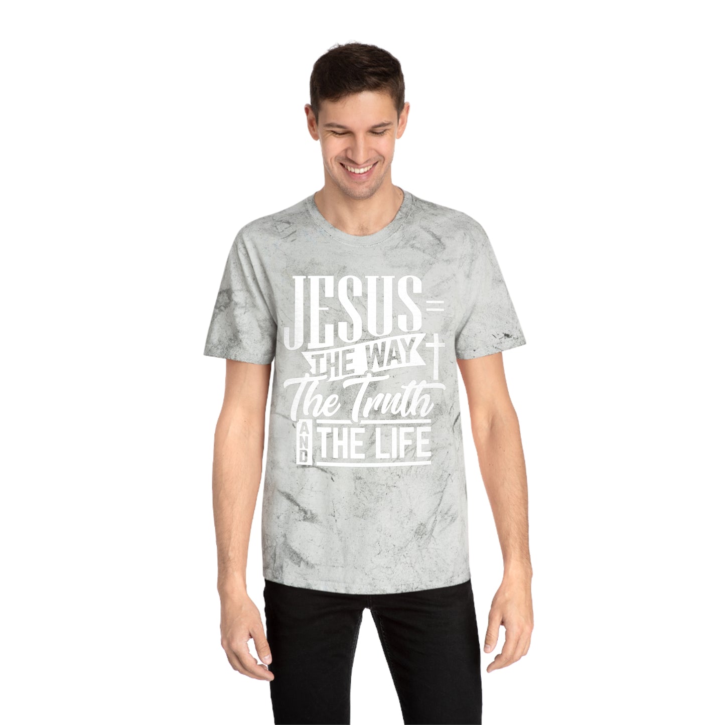 Jesus The Way Unisex Color Blast T-Shirt