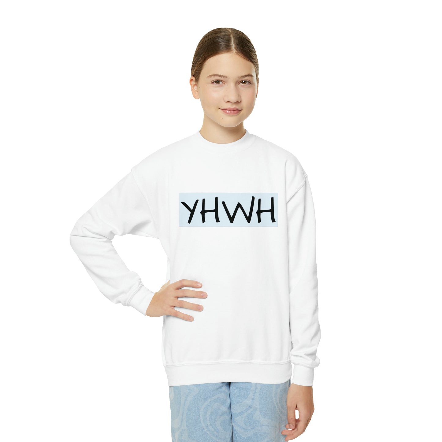 YHWH Youth Crewneck Sweatshirt