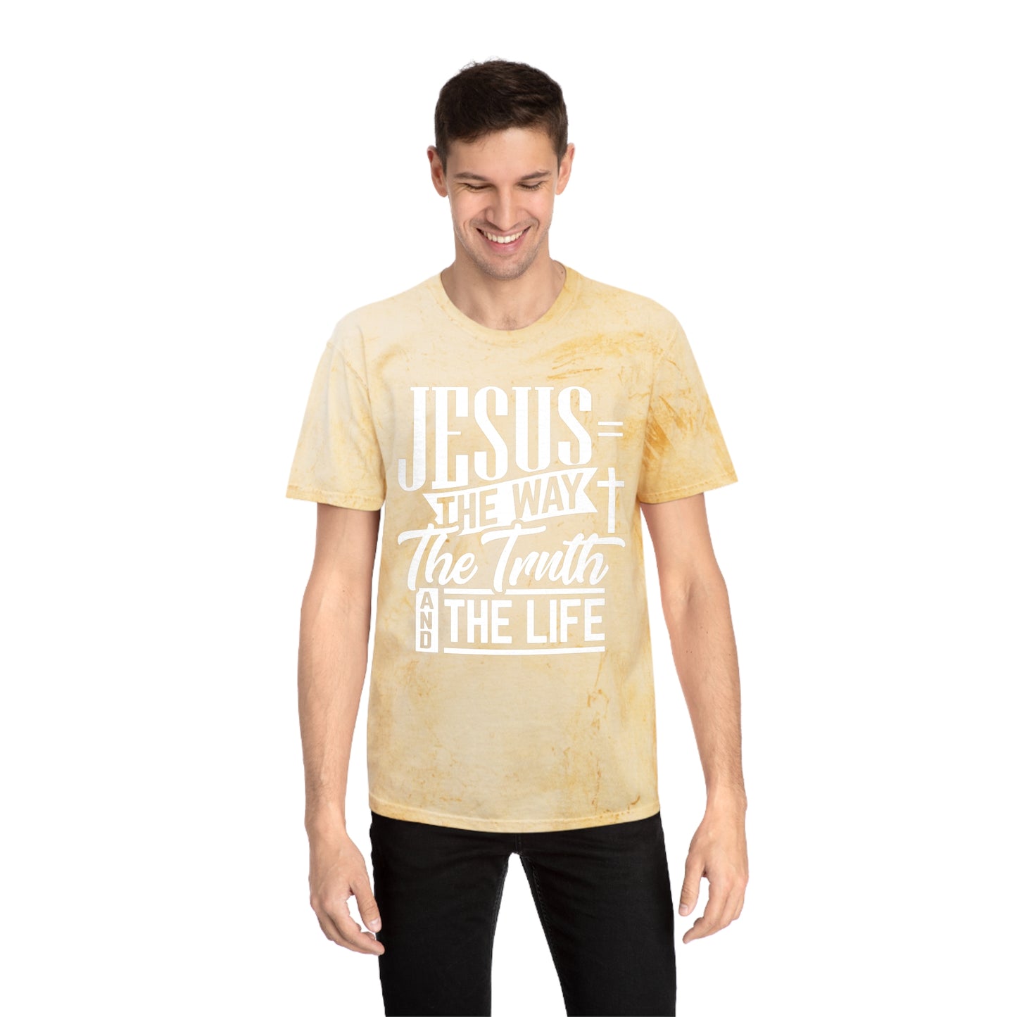 Jesus The Way Unisex Color Blast T-Shirt