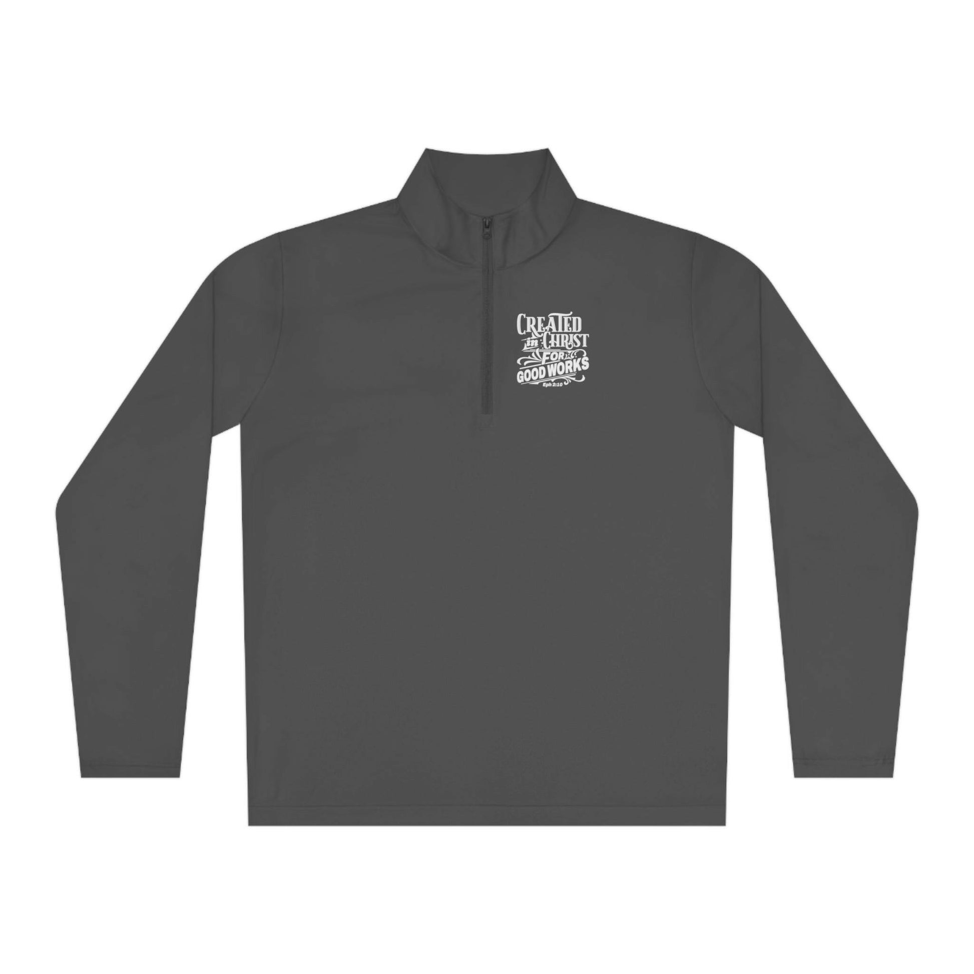 Unisex Quarter-Zip Pullover.