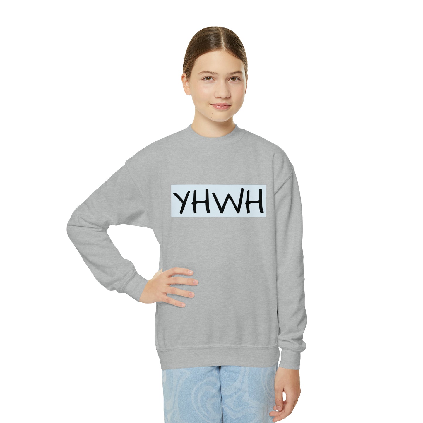 YHWH Youth Crewneck Sweatshirt