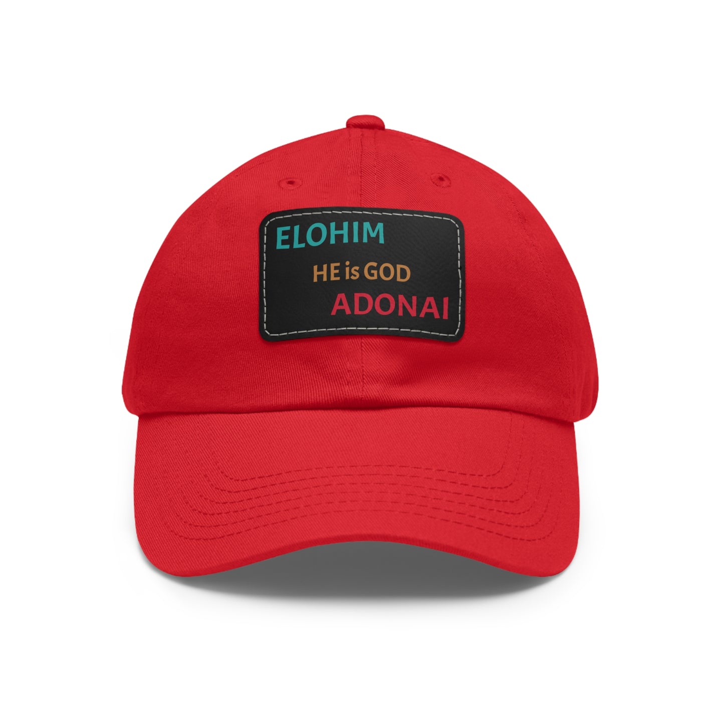 Elohim Hat with Leather Patch