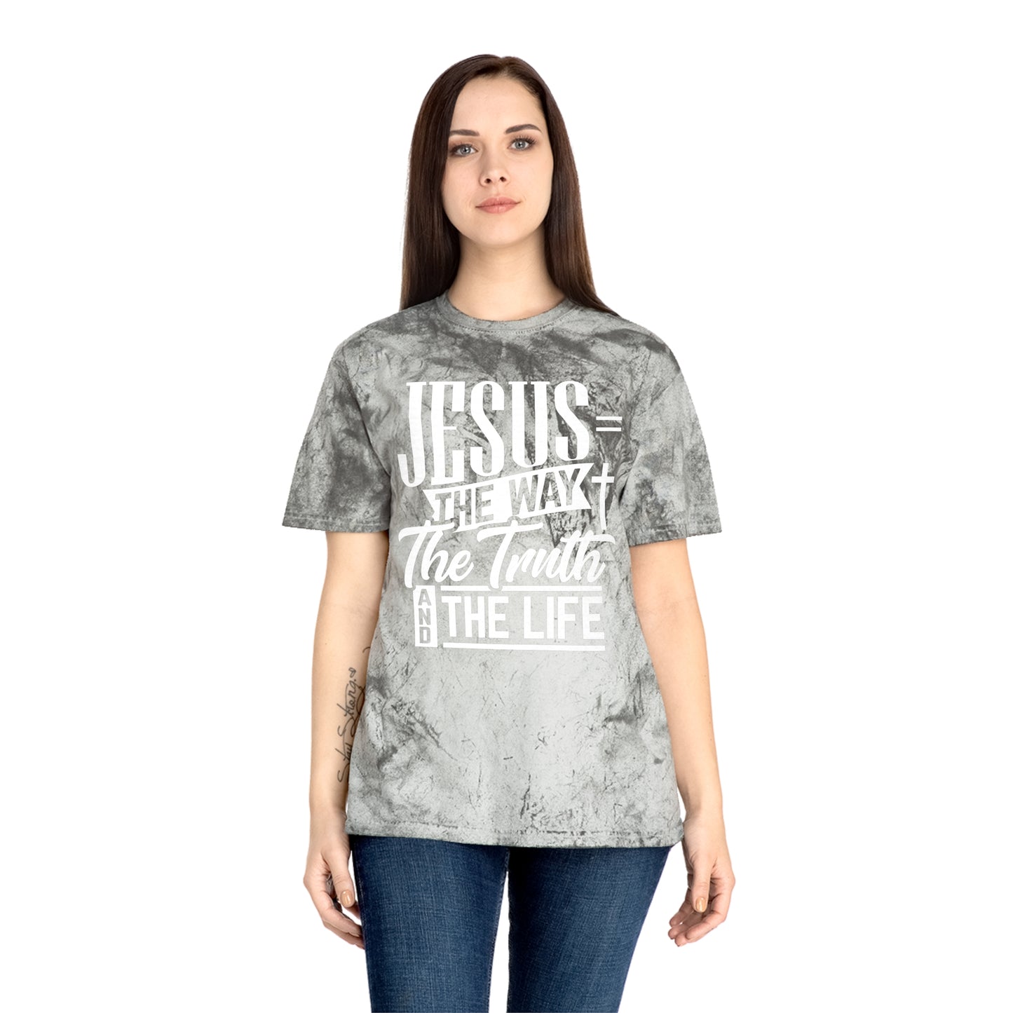 Jesus The Way Unisex Color Blast T-Shirt