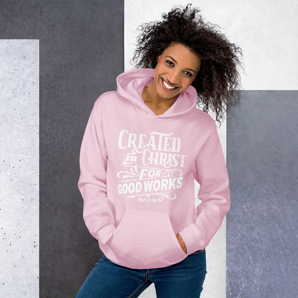 Created in Christ Unisex Hoodie.