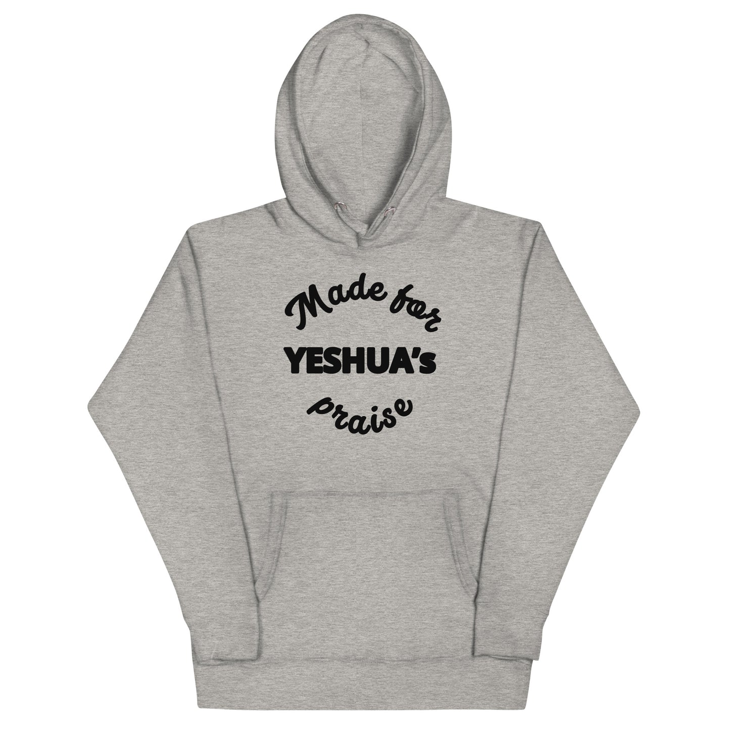 Made for Yeshua’s praise Unisex Hoodie (Gray)