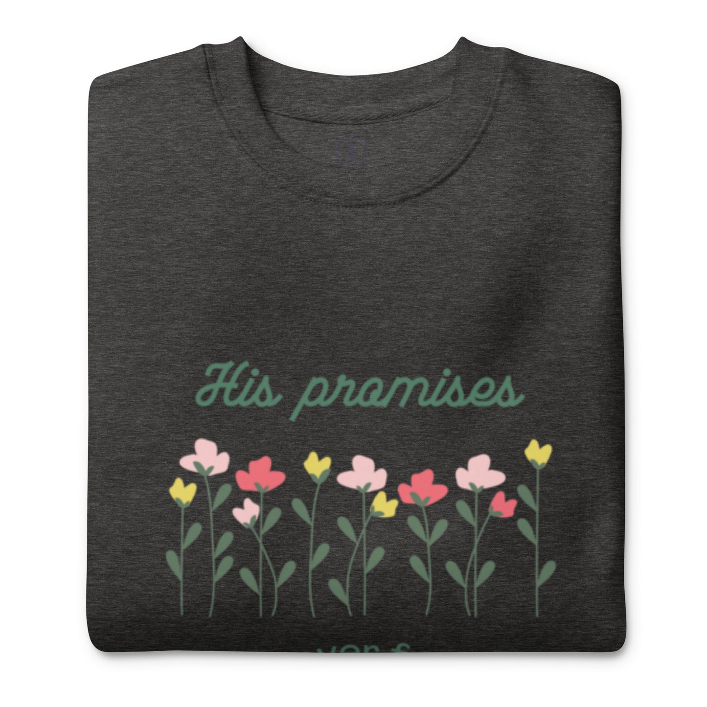 His promises never fail sweatshirt