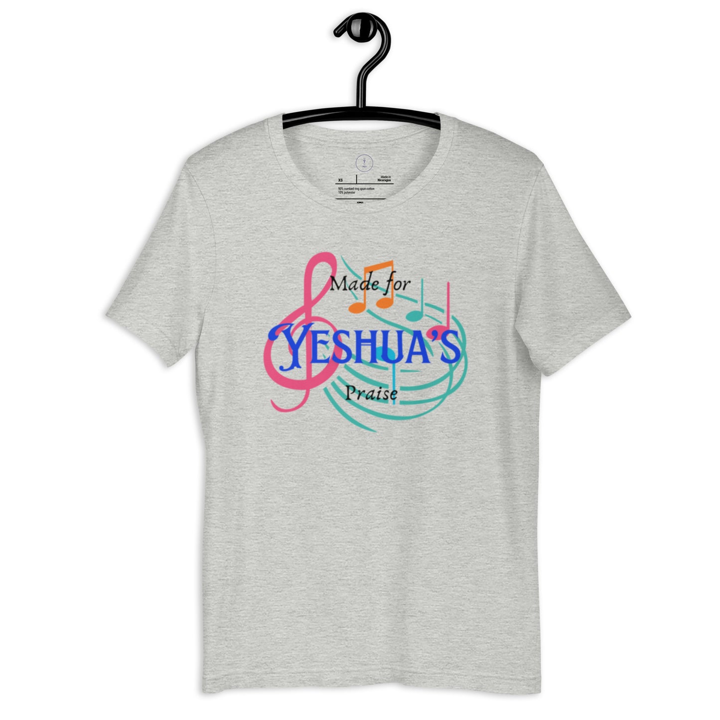 Made for Yeshua’s praise women’s t-shirt