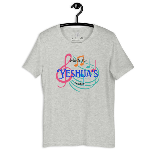 Made for Yeshua’s praise women’s t-shirt