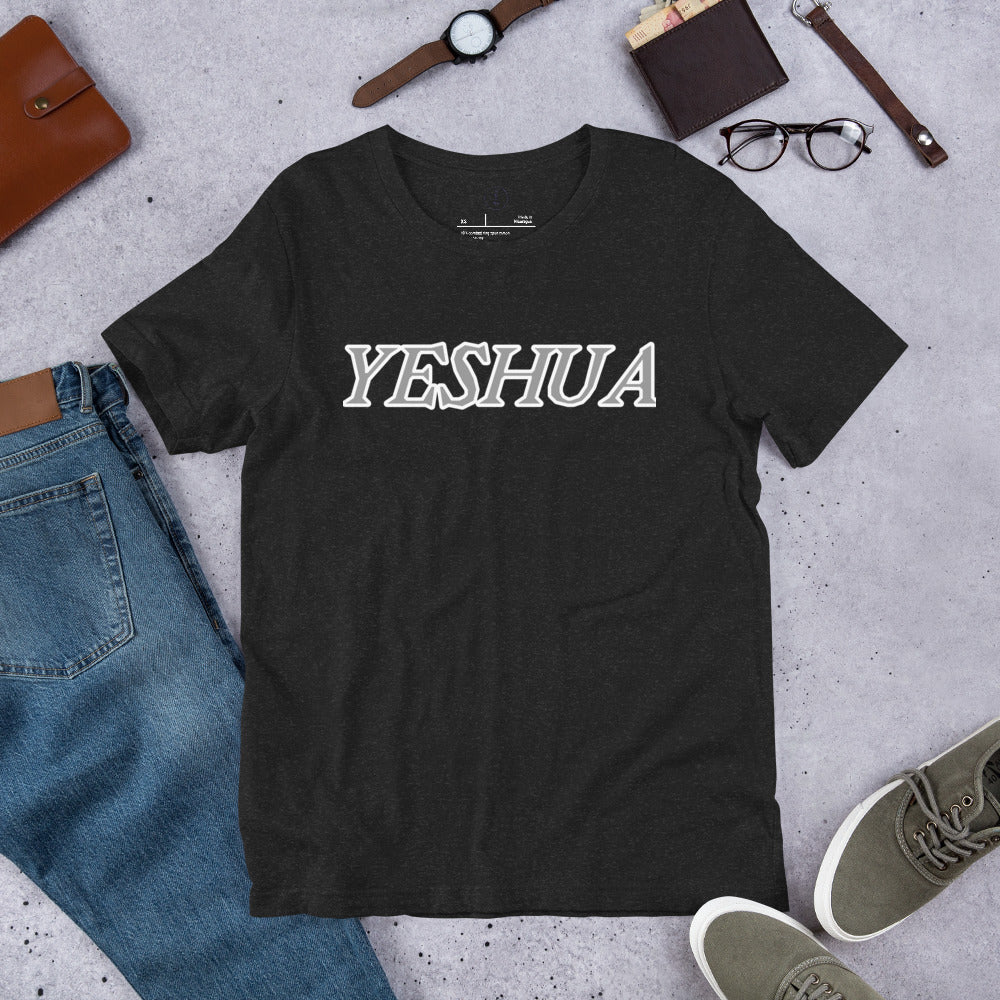 Yeshua unisex short sleeve t-shirt (Gray)