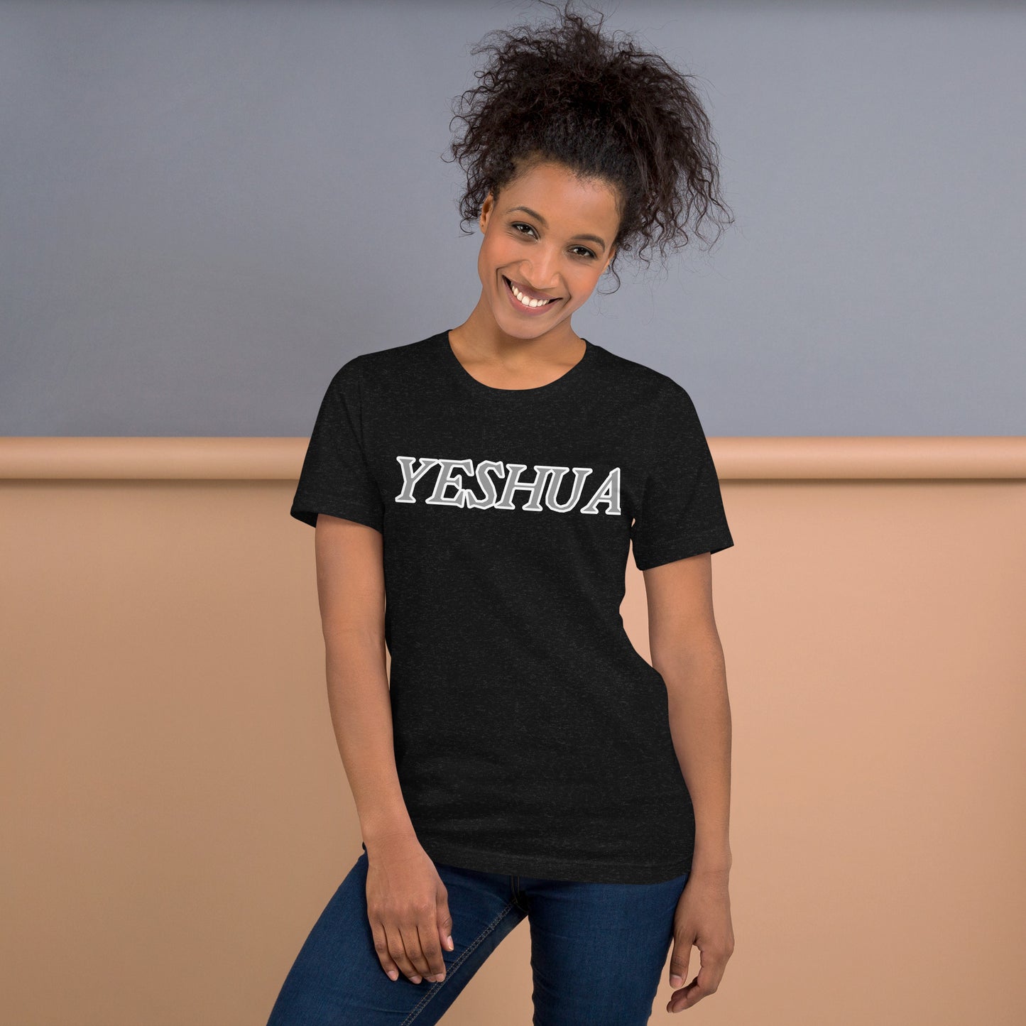 Yeshua unisex short sleeve t-shirt (Gray)